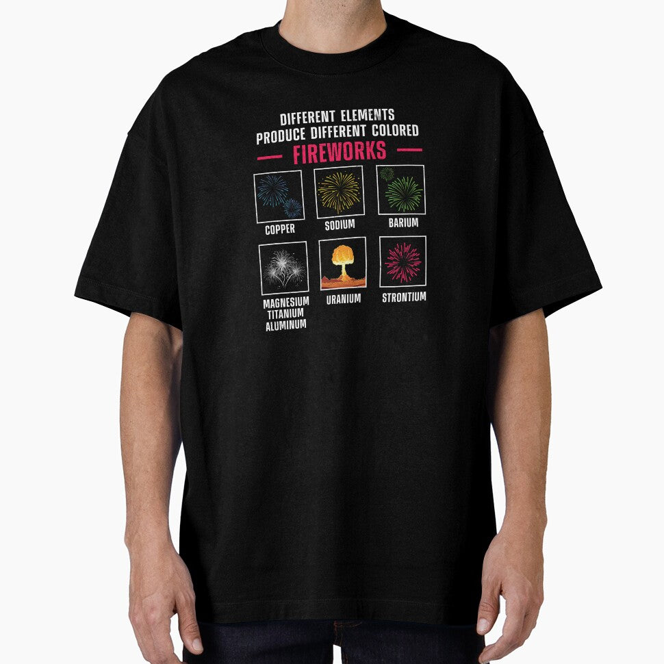 Pyrotechnician Different Elements Fireworks Director by StrongShirts