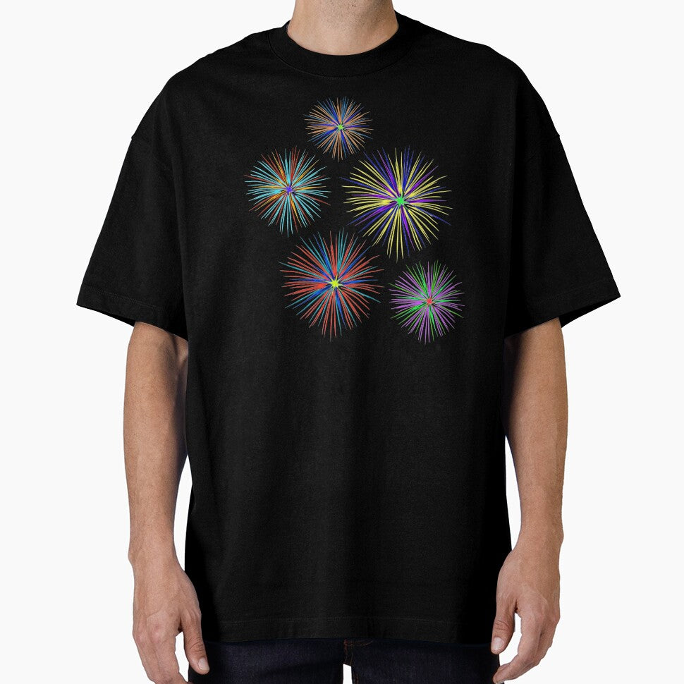 Colorful fireworks 2, New Year's Eve motif, fireworks birthday by Kirei-Lily