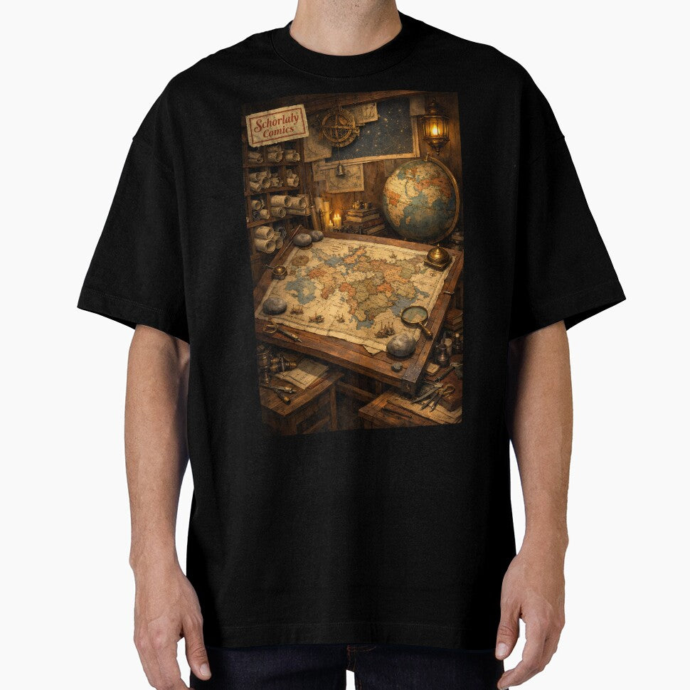 The Cartographer’s Map Room - Scholarly Dark Academia by bapupa