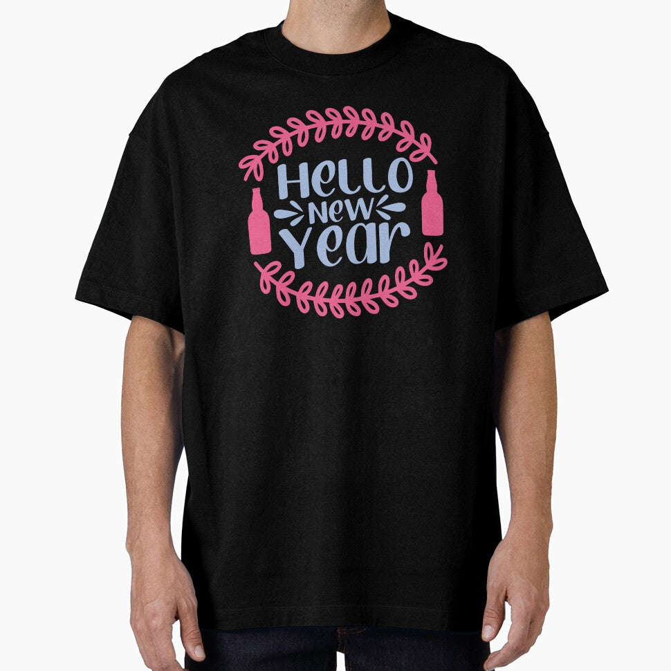 Hello New Year by NettiesWallArt