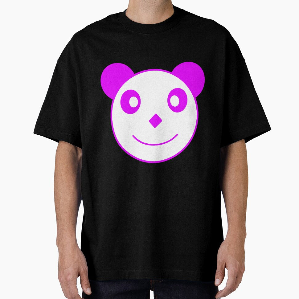 PINK PANDA HEAD by vazqpete