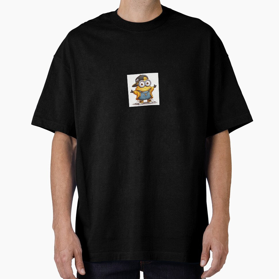 Minion in swag cute sticker by MoodByte