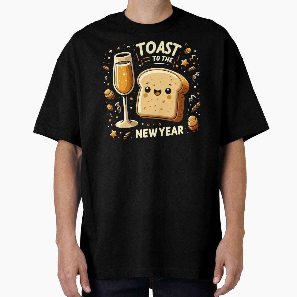 Funny toast to the new year by TomFrontierArt