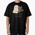 Soft but Spooky – Cute Ghost Hugging Bat by Mouraludia