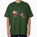 retro vintage pink santa claus by smilsusa