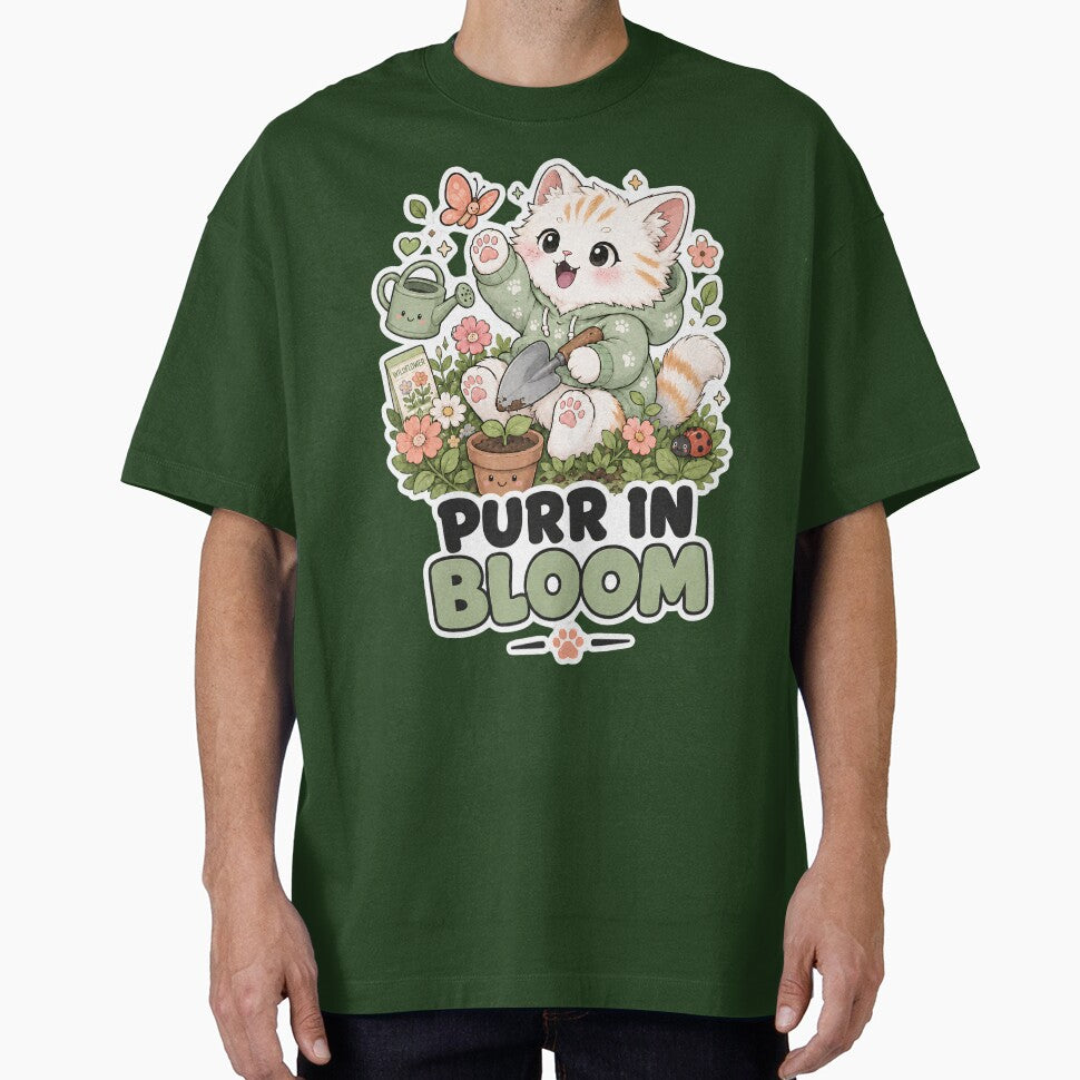 Cute Gardening Cat Plant Lover Sticker by MoodCats