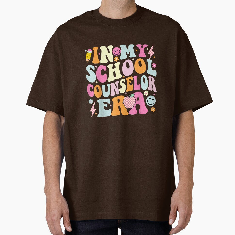 in My School Counselor Era Back to School Teacher Counseling T-Shirt by KTY-NUSS