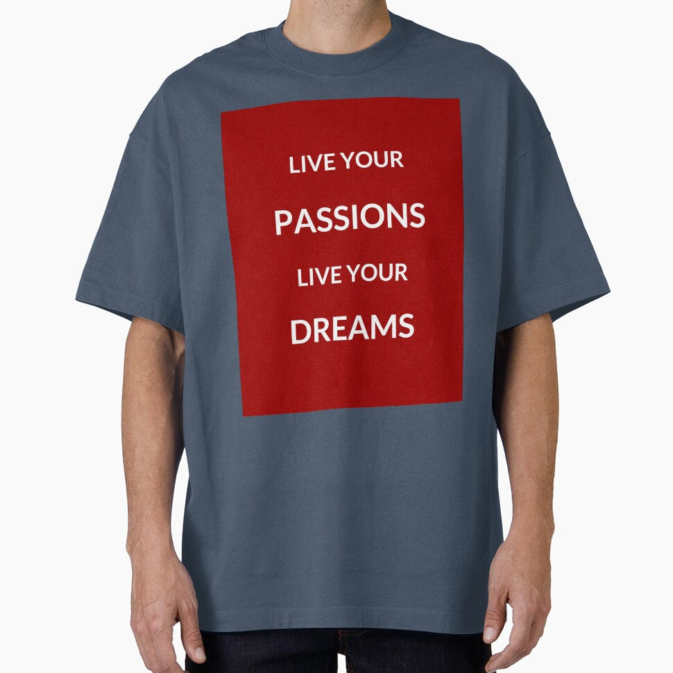 LIVE YOUR PASSIONS, LIVE YOUR DREAMS - motivational prompts by Inspirationmotivation