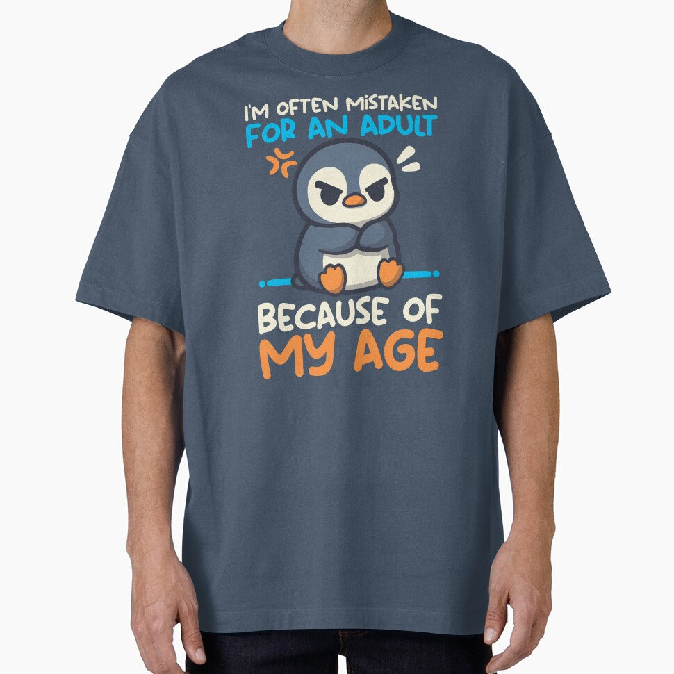 Penguin often mistaken for an adult because of my age by NemiMakeit