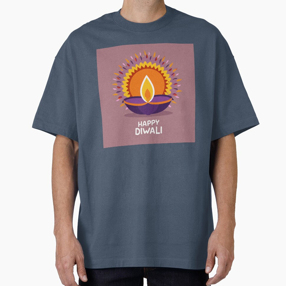 Happy Diwali! Hindu Festival Celebration Design by Jollys-ArtShop