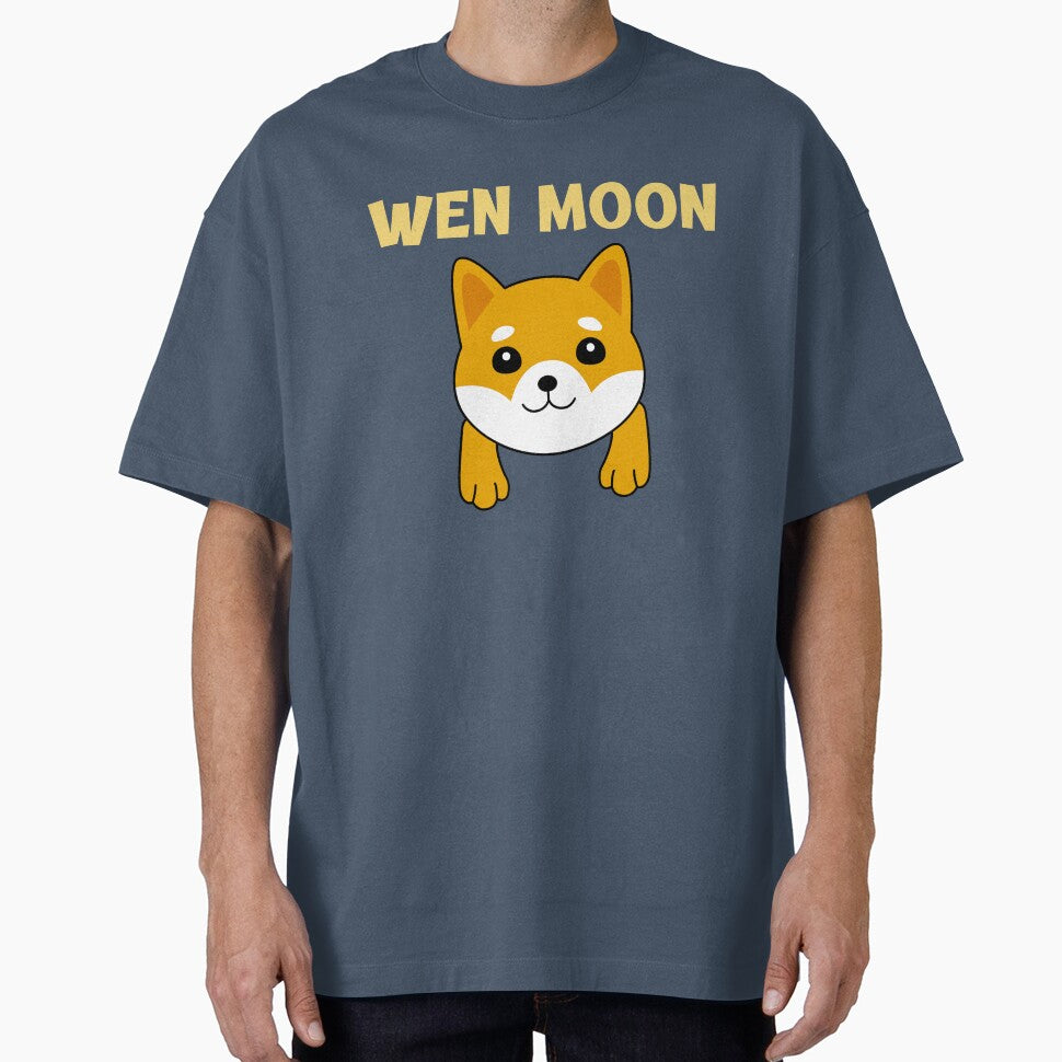 Cute Shiba Inu Wen Moon by JohnnyTaco