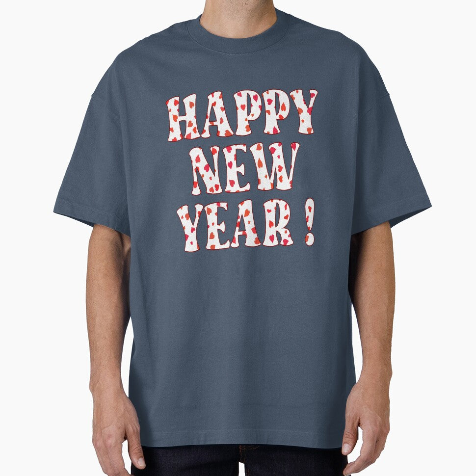 Happy New Year Hearts by minimalartstory
