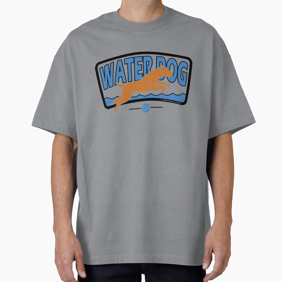 Vizsla, Water Dog with Black Border by CraneCreek