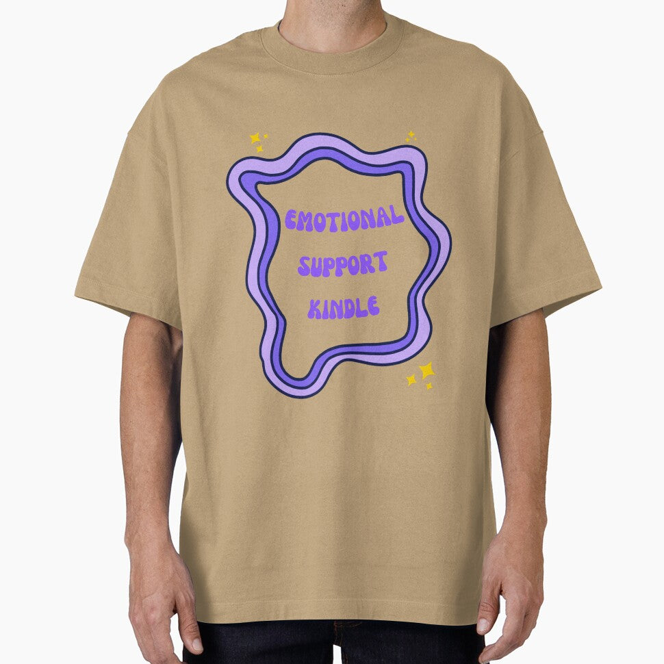 Emotional Support Kindle Purple by MadeByJadex