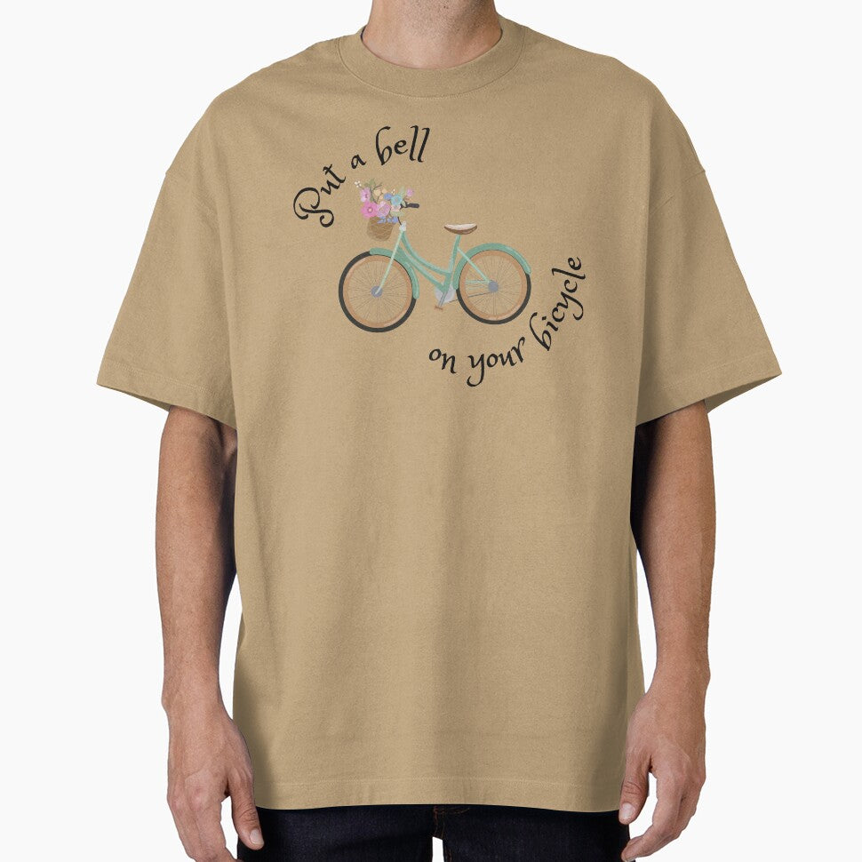 Put A Bell On Your Bicycle – Italian Girls Tour saying vintage bicycle by eMKa82