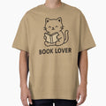 Book Lover Cozy Reading Cat by Noxivora