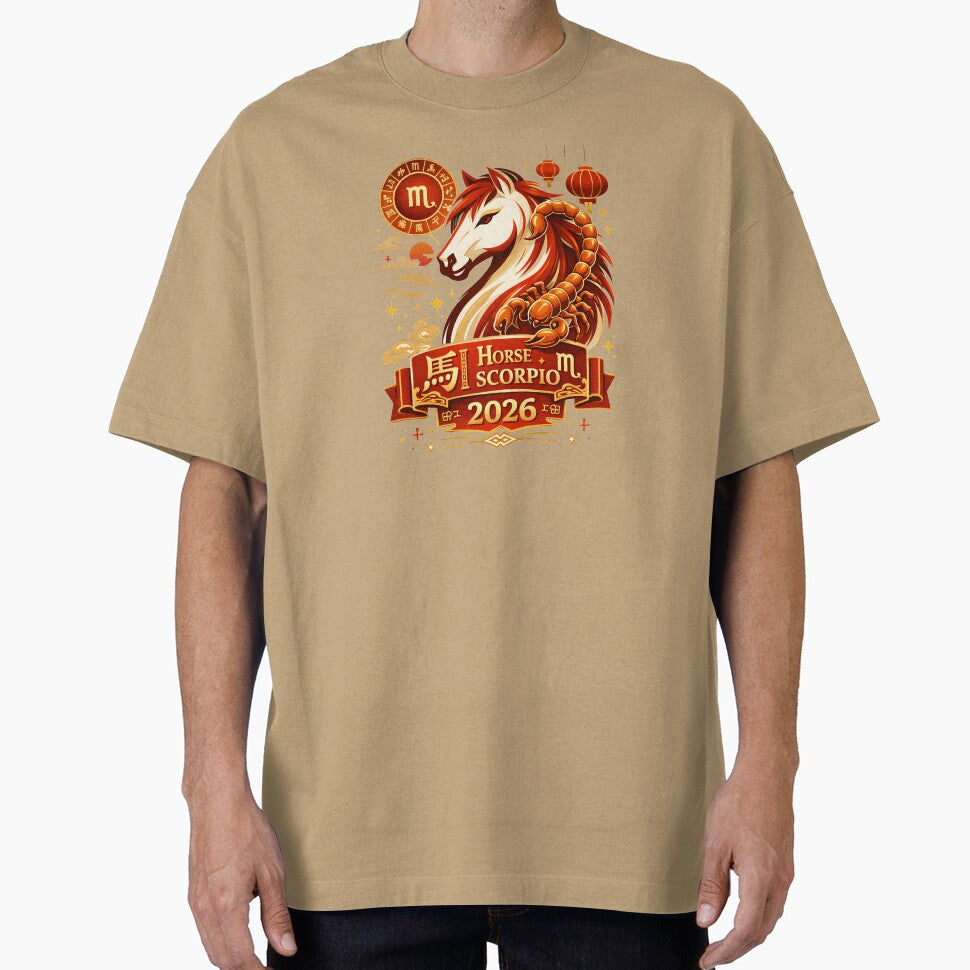 Year of the Horse 2026: Scorpio Chinese Zodiac Aesthetic by anjaz100