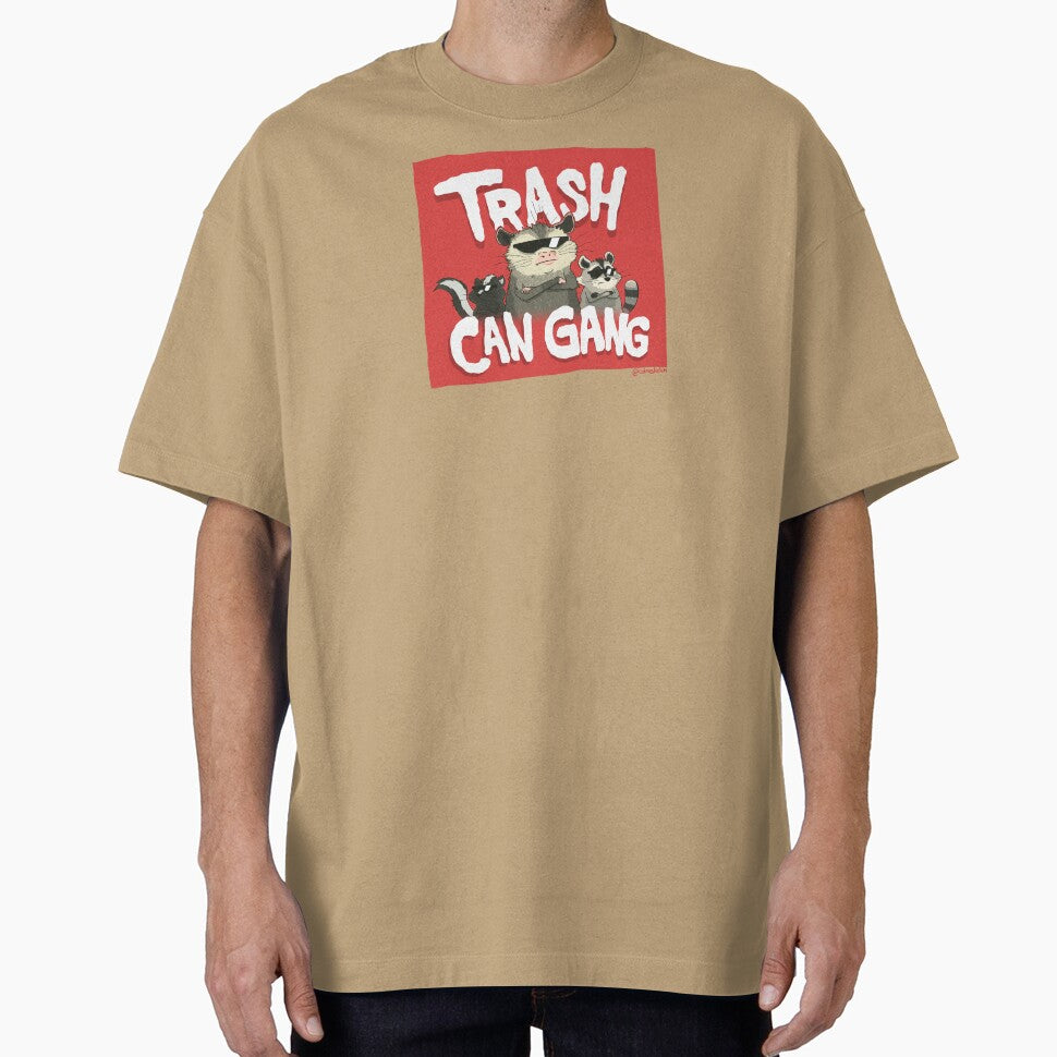 trash can gang by colmesketch
