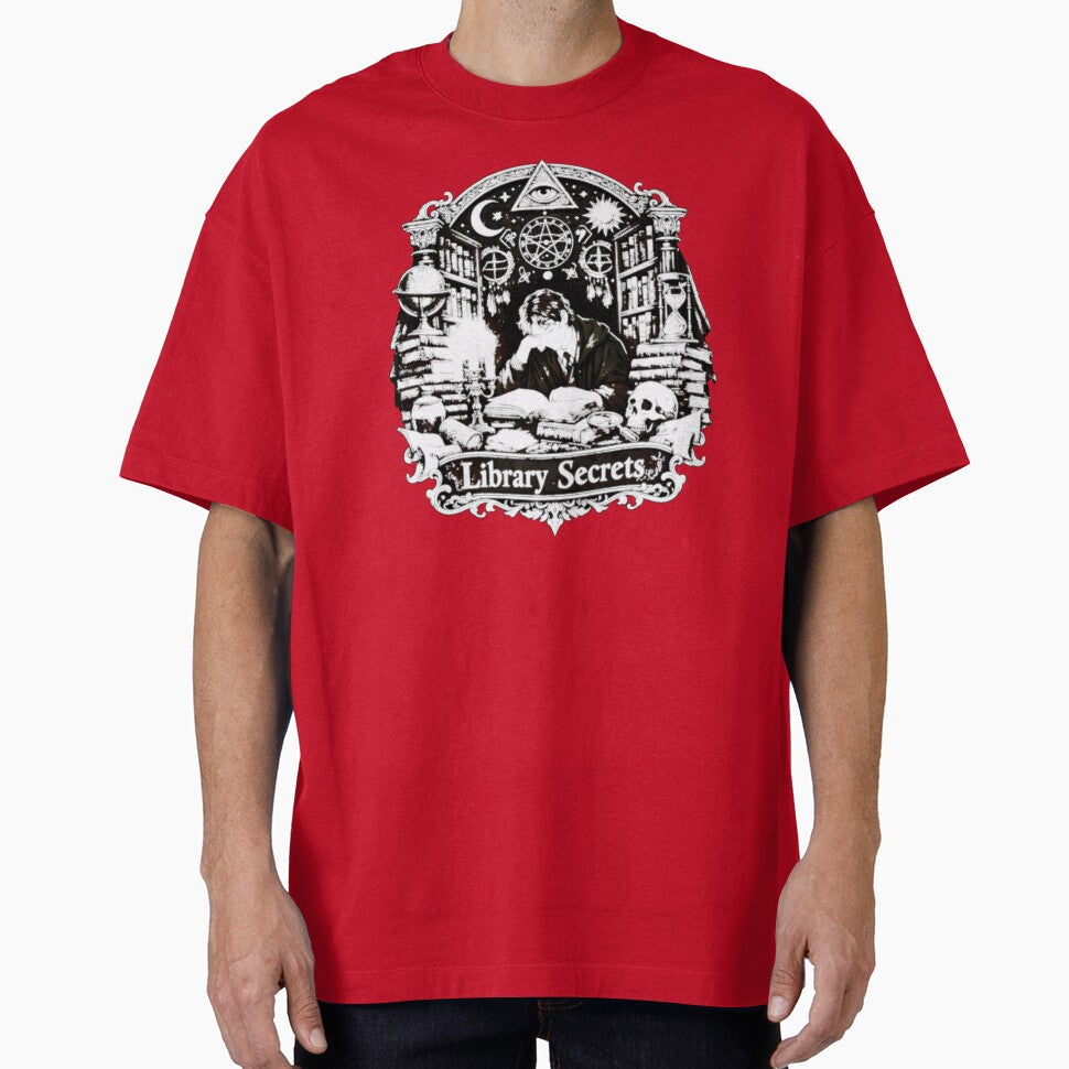 Library Secrets - Dark Academia Sticker, Gothic Student Design by Chaotic-Treasures