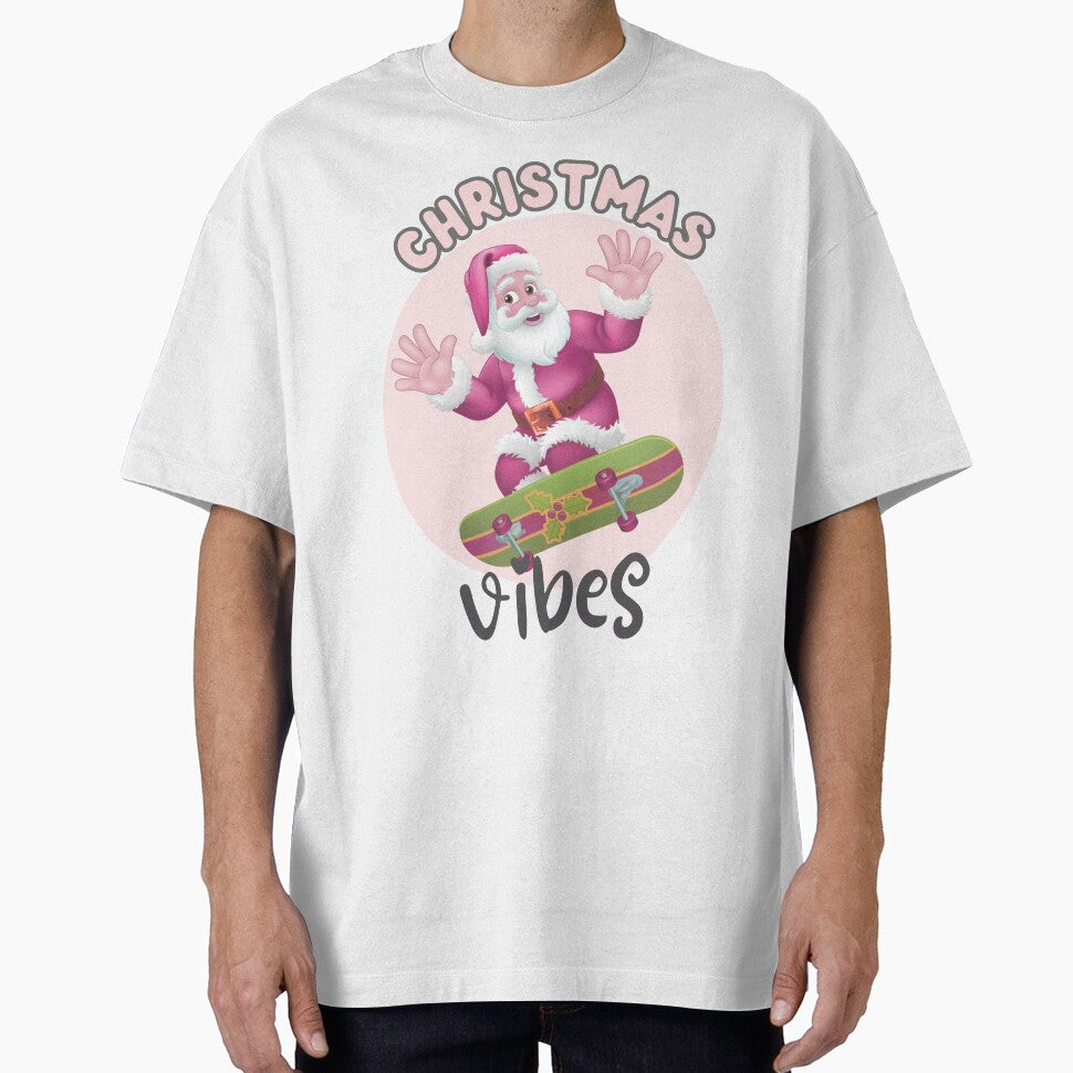 Retro Vintage Pink Santa Claus - Christmas 2022 - Funny Christmas Outfits for Holiday Season by petpuppymania