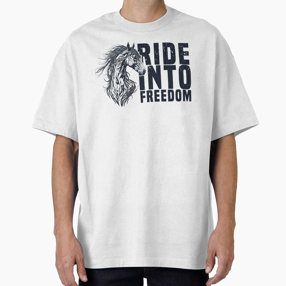 Ride Into Freedom Horse by casualVisions