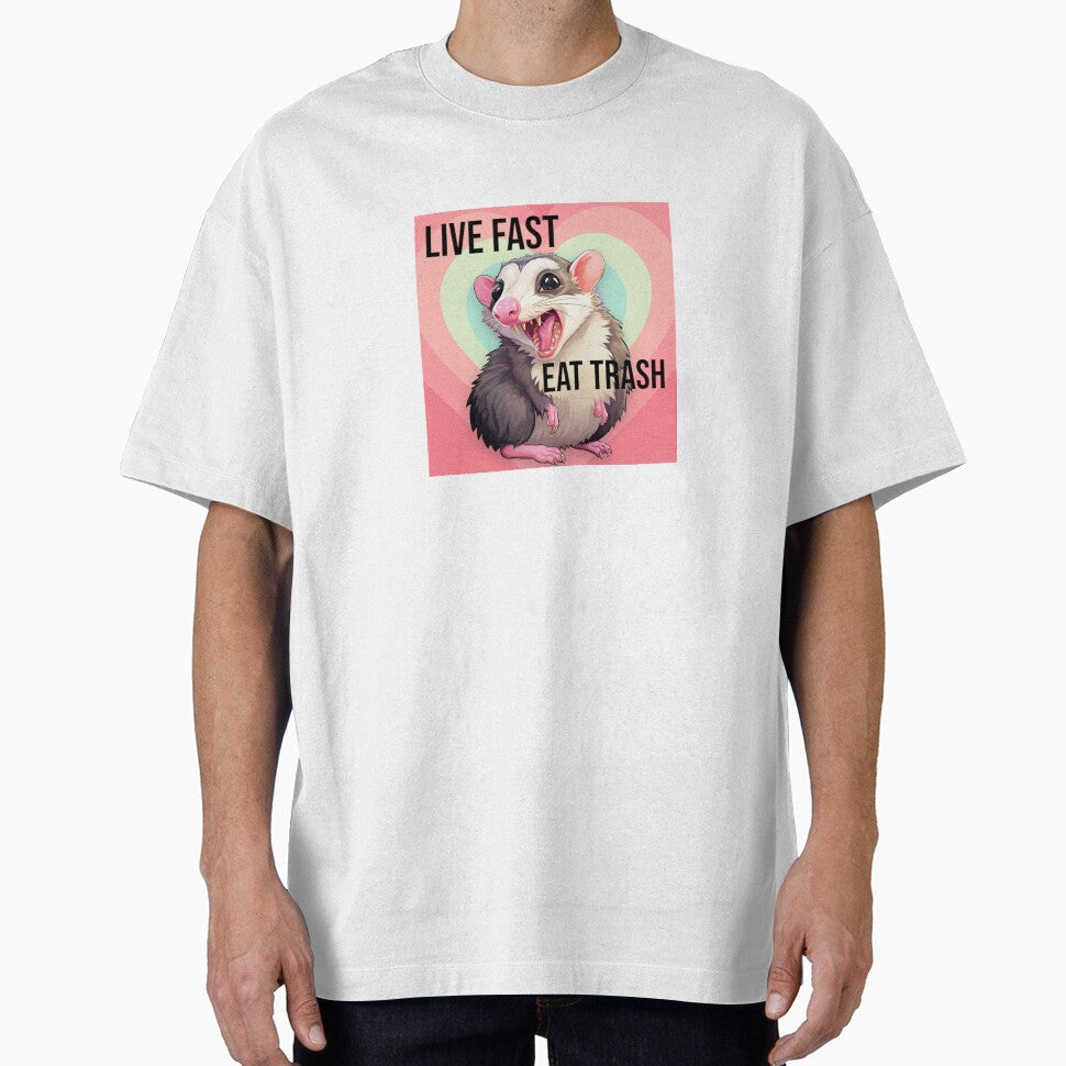 Live Fast, Eat Trash Possum by DozerDaisyShop