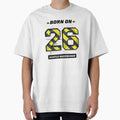 Born on 26th Shirt – Hustle Hardwired Graphic Tee, Birthday Date Shirt, Streetwear Design by amareshdas008