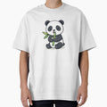 Cute Panda Eating Bamboo Cartoon | Kawaii Panda Illustration by Alibaba1493