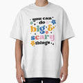 You Can Do Big and Scary Things Waterproof Sticker Inspiring Stickers Gifts for Her Cute Gifts Motivational Gift Inspiration Sticker by SouQ-Art