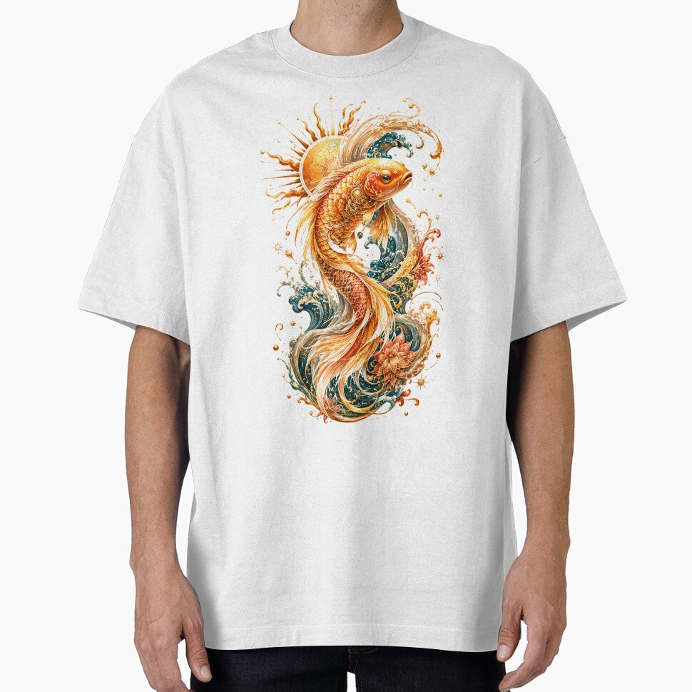 Solar Koi Matching Couple Shirt by JabbiKamost