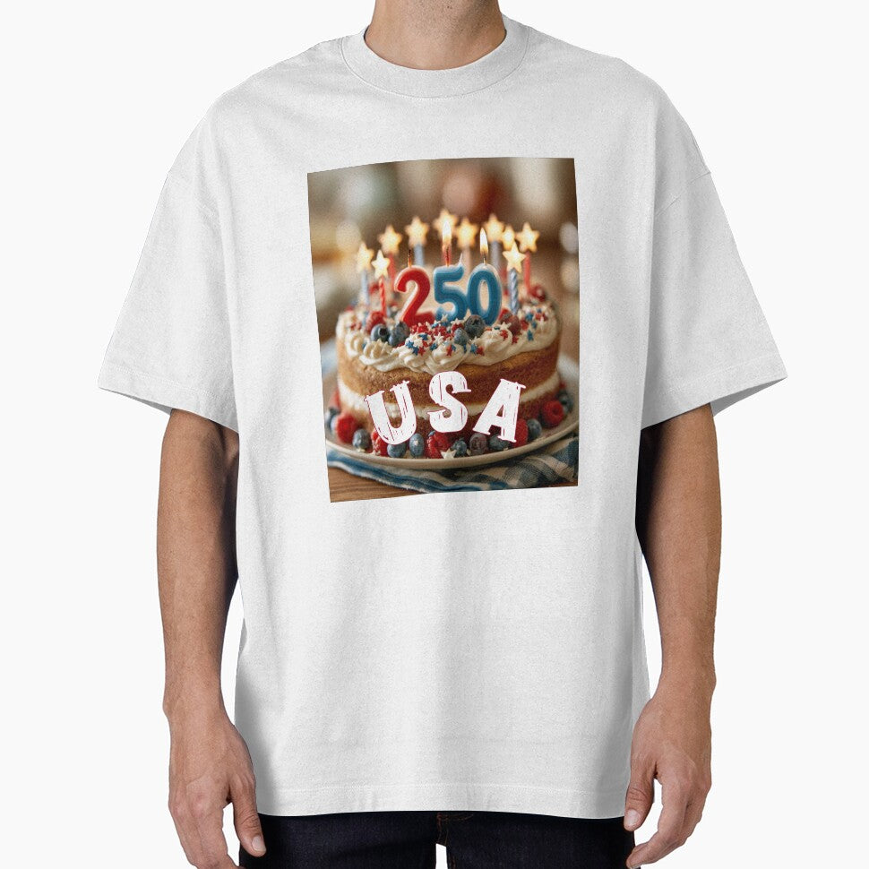 America 250 Birthday Cake | Patriotic Independence Day 2026 | USA Semiquincentennial Celebration by Ignorant-Artist