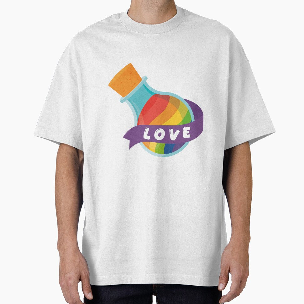 Poison Love Rainbow Potion – LGBTQ+ Pride Aesthetic Design by Lunatik Cat