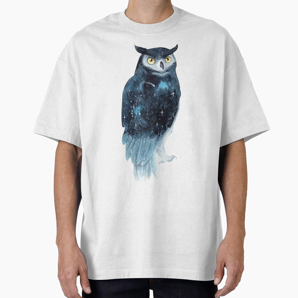Galaxy Owl by Threeleaves