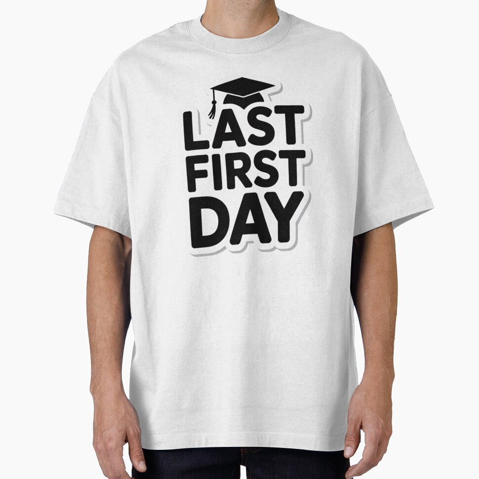 Last First Day Minimalist Senior Year Class of 2026 by Okada's t-shirts & accessories