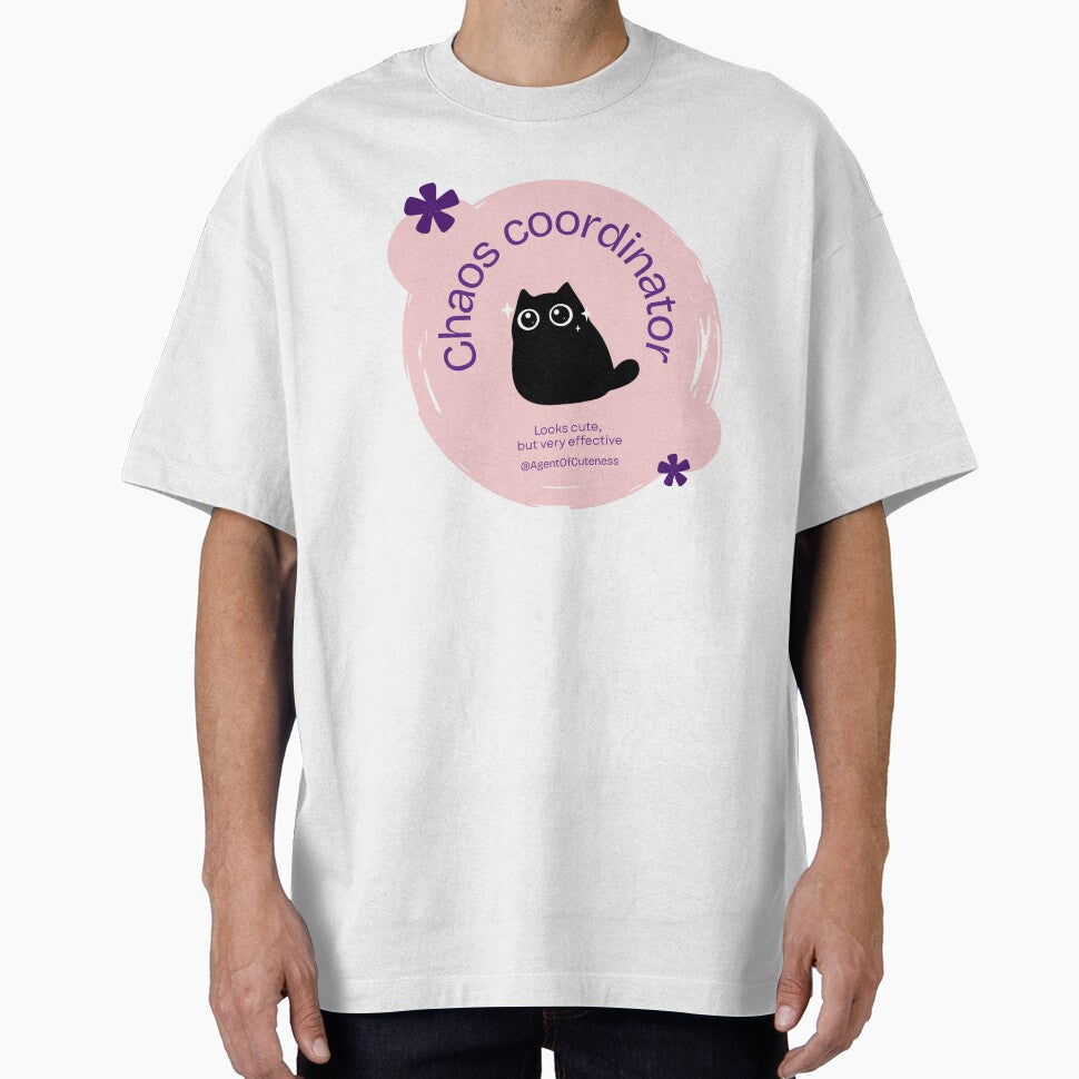 Chaos Coordinator - Cute Cat Pet Parent Humor by LouDSarG