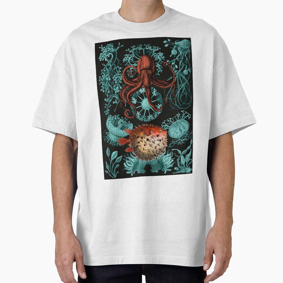 Octopus & Pufferfish by AntiquusForma
