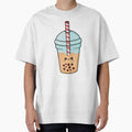 Cute Kawaii Bubble Tea Illustration | Adorable Boba Tea Art by Anabel Gonzalez