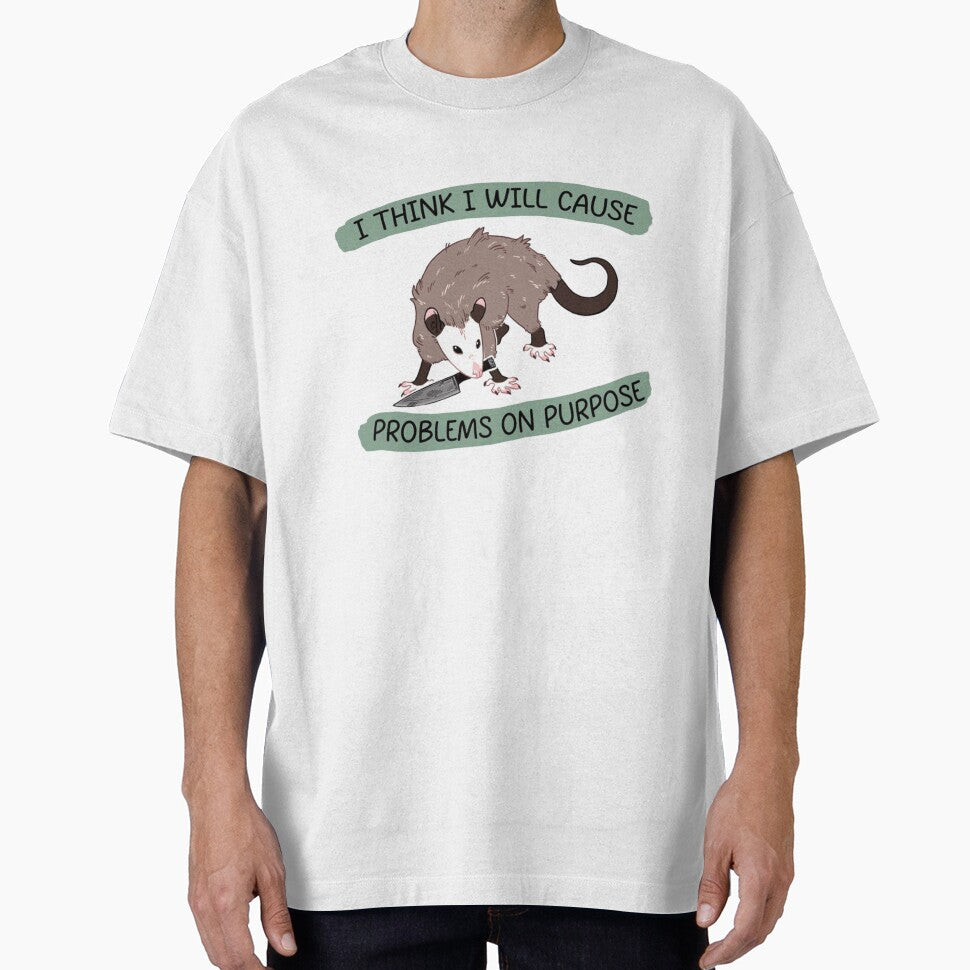 Funny Possum Sticker - Hilarious Marsupial Saying by JossDesign15