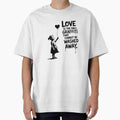 Banksy - Love is the only graffiti that cannot be washed away by 123ks