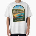 Llandudno Vintage Travel Illustration by HomeLivingCo