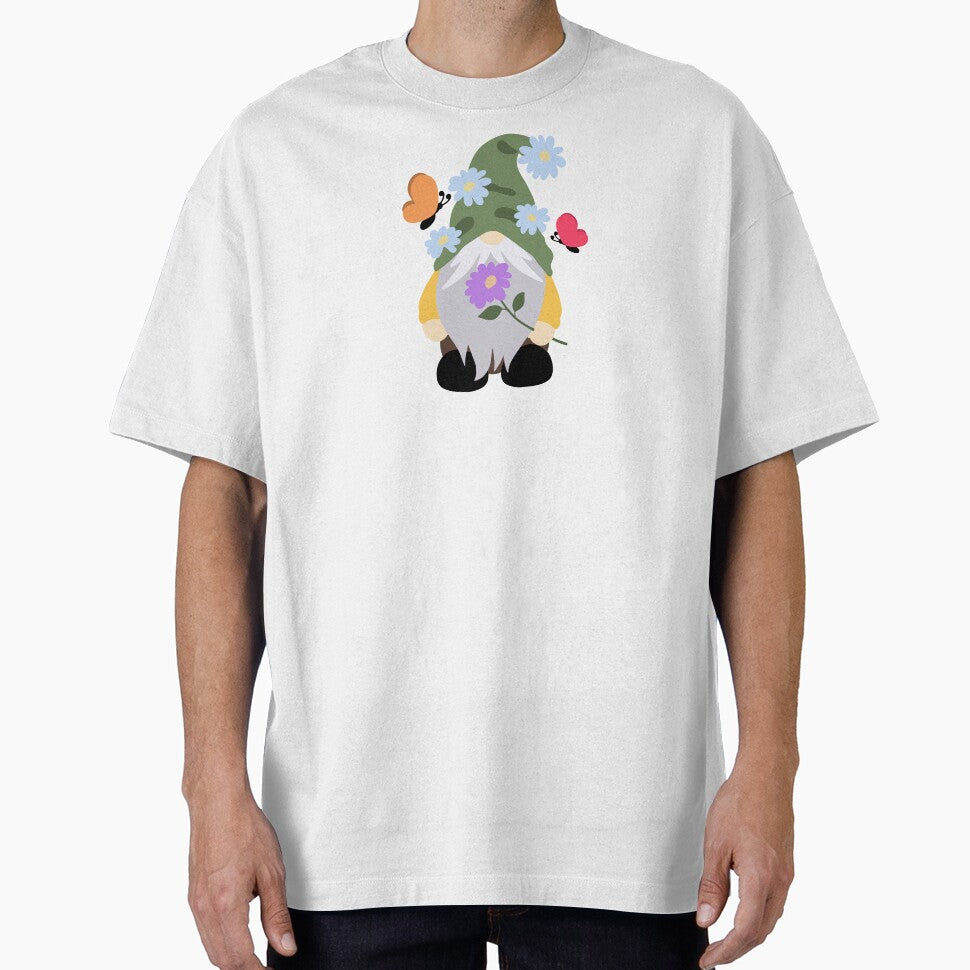 Spring Gnome | Butterflies | Spring Season | Spring Flowers by Digital-Thought