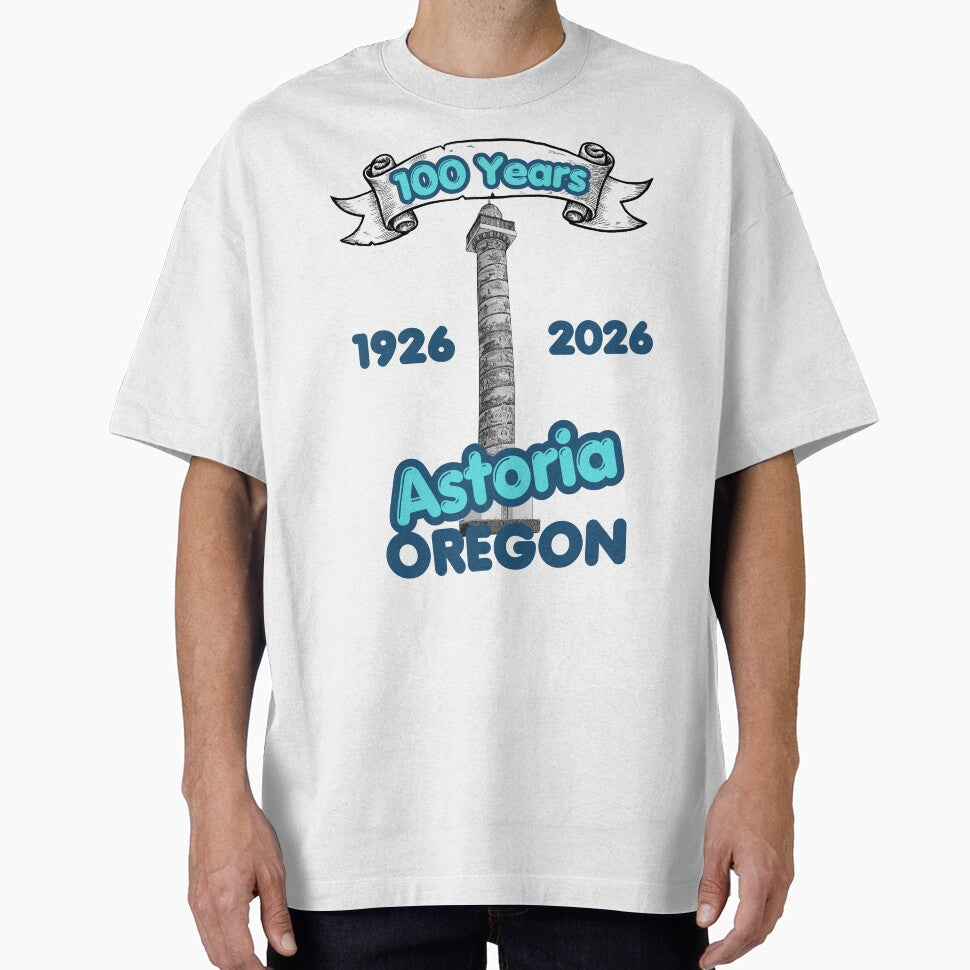 Astoria Oregon 100 Year Astoria Column Anniversary by WigOutlet