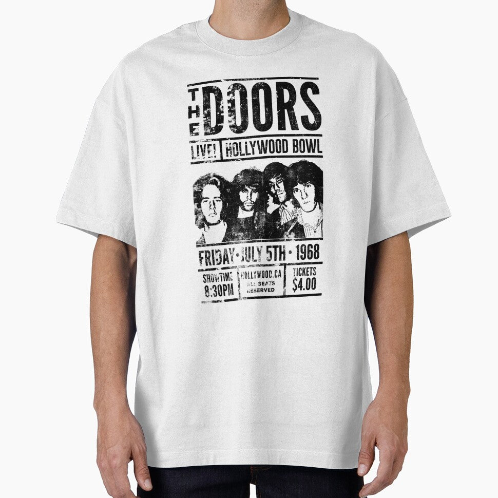 The Doors Grunge Band Poster by radojeonjoudc