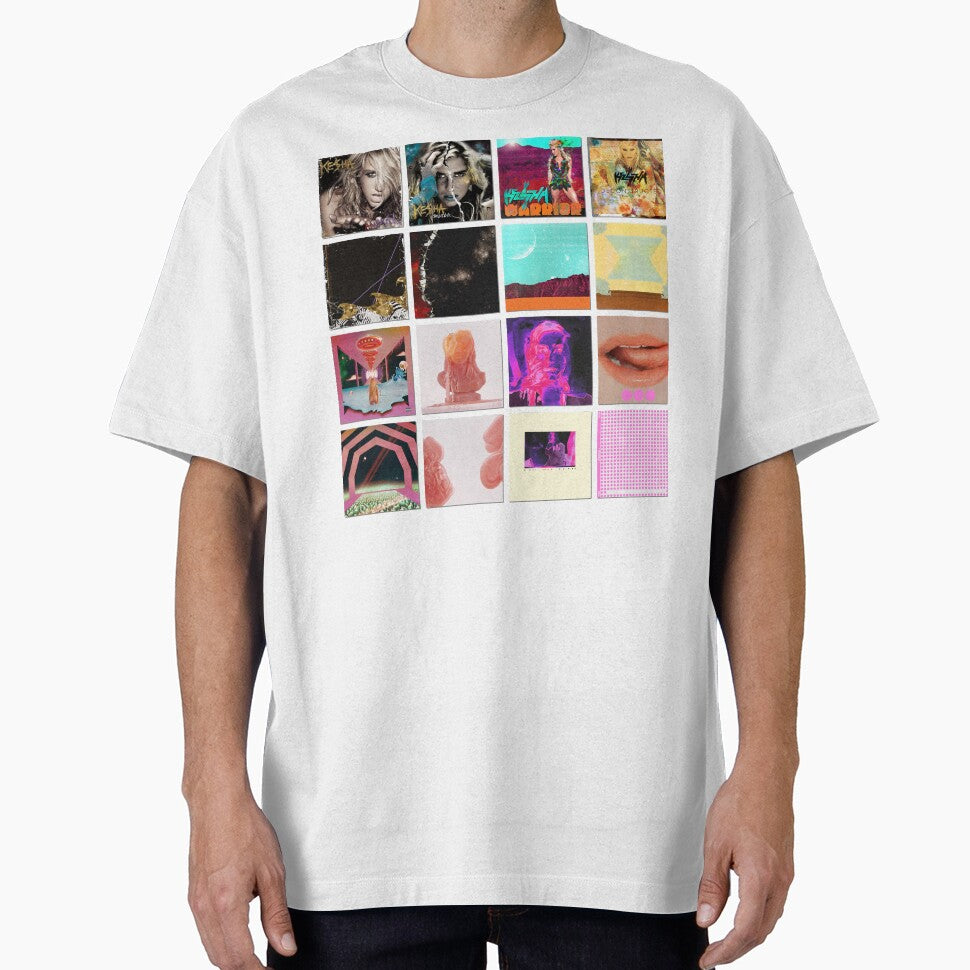 KESHA TOUR SHIRT DISCOGRAPHY ALBUMS by christian-suxx