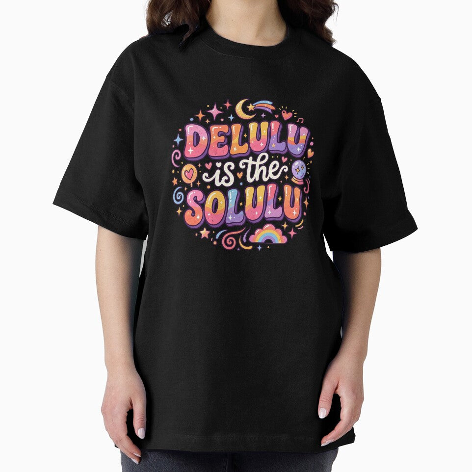 Delulu Is The Solulu Funny Gen Z Slang Aesthetic Meme by LevelUpLad
