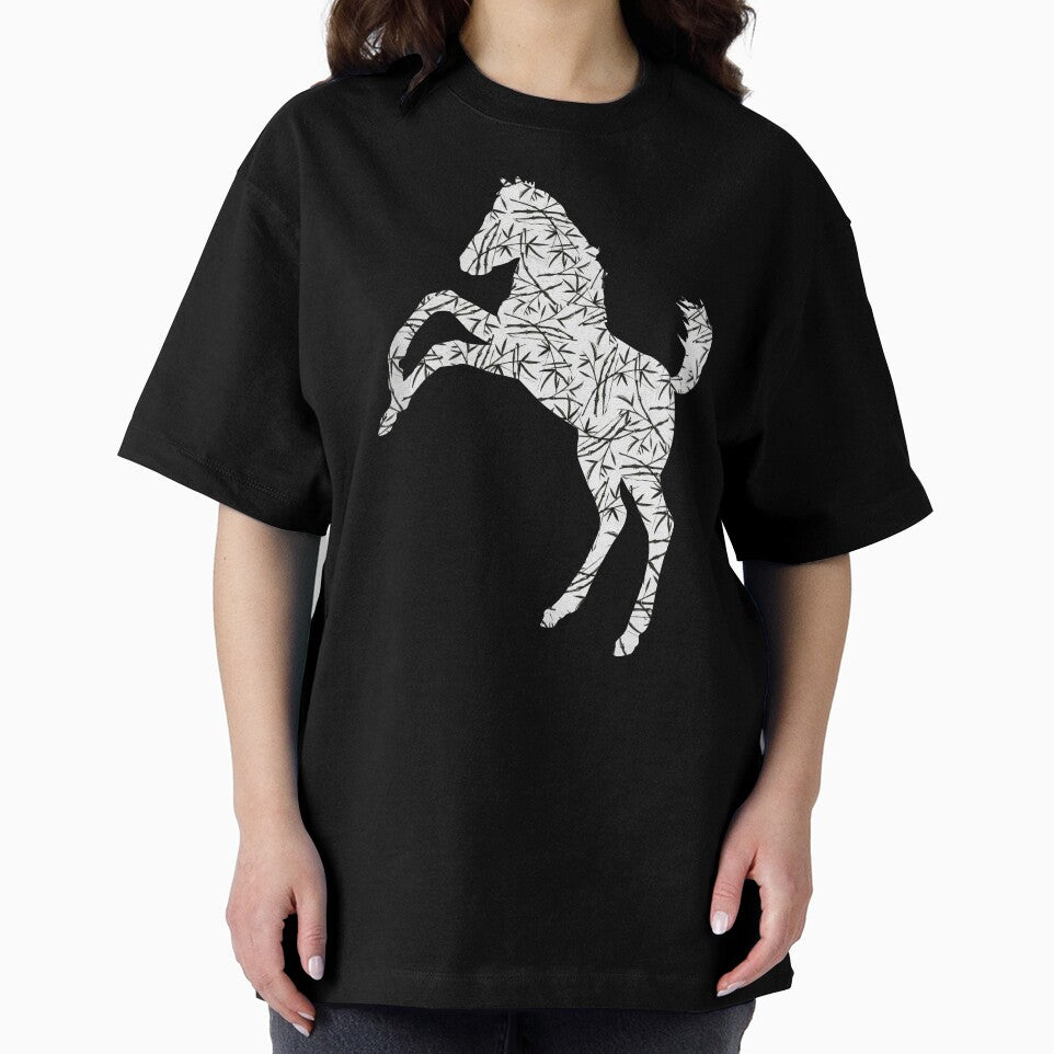 Mustang Horse Bamboo Pattern by SoccaTamam