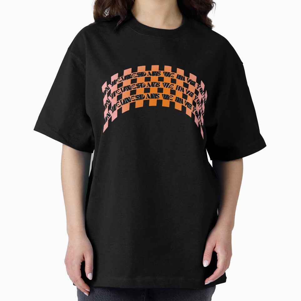Ombre Checkered Wednesday Youth by AshTreeCrtvCo