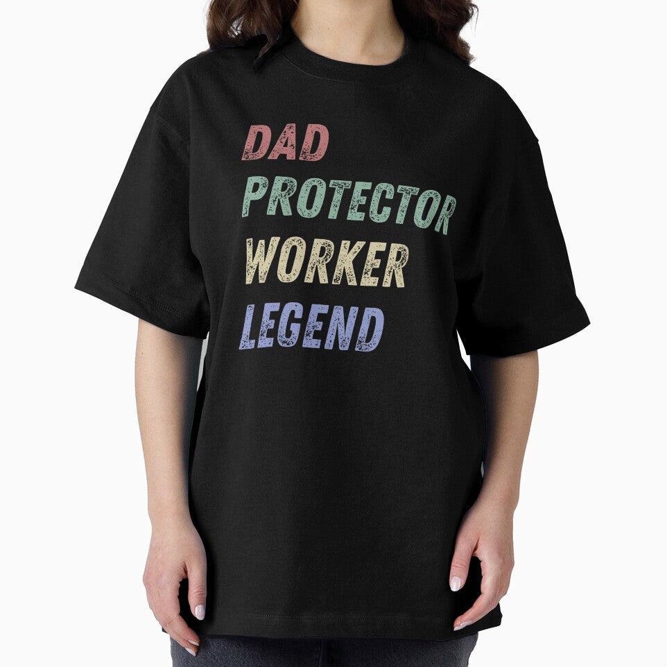 Dad. Protector. Worker. Legend. – Father’s Day T-Shirt by soycig