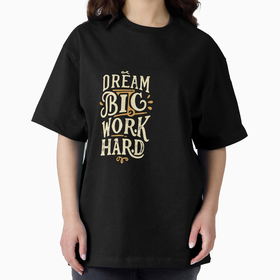 Dream big work hard motivational by philosofull