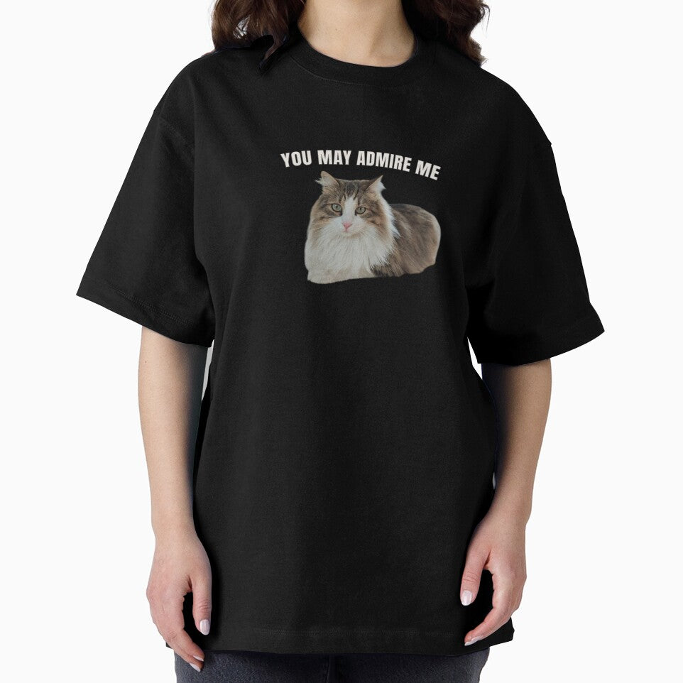 You May Admire Me – Funny Elegant Cat Meme Design by MB-CatPrints